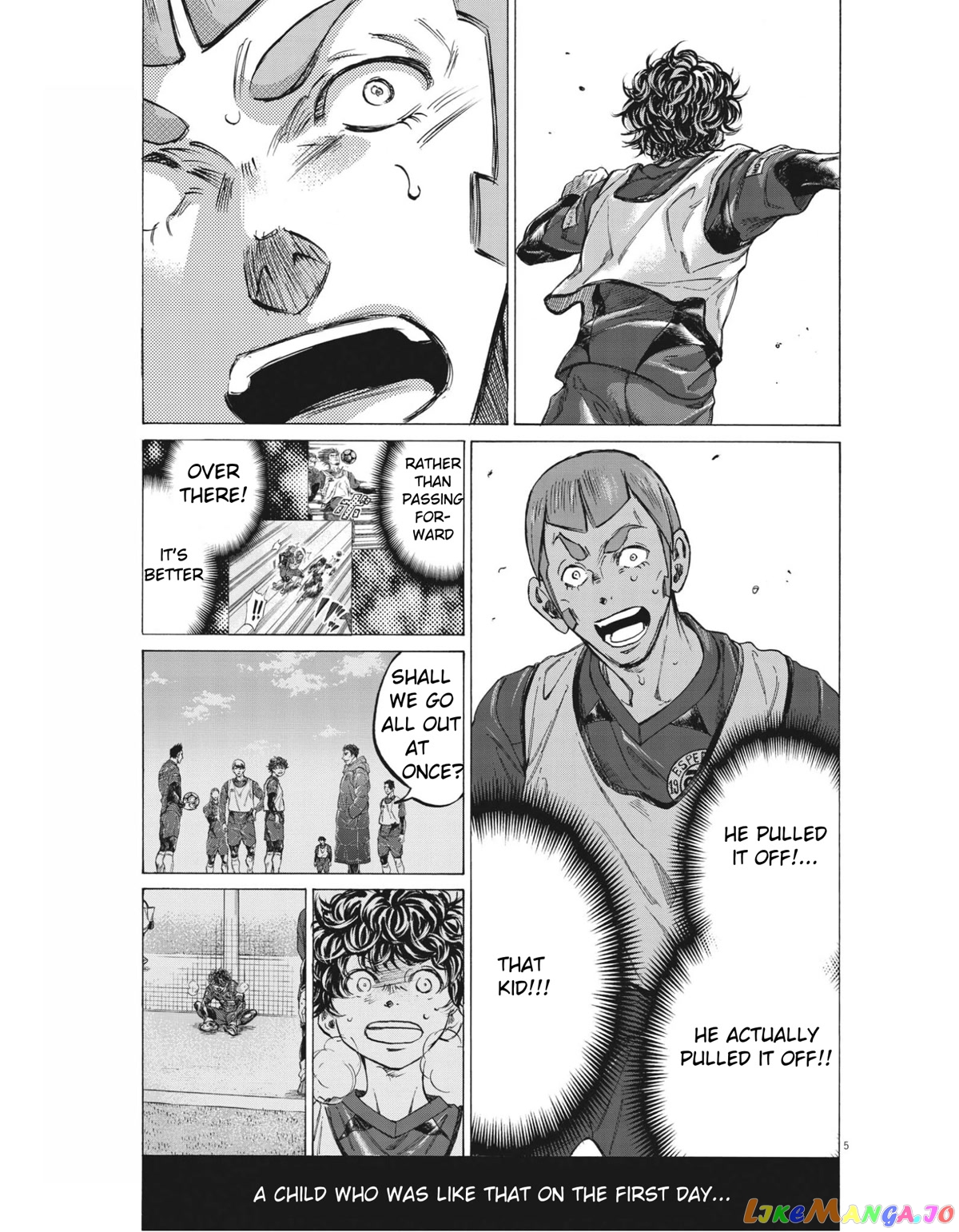 Ao Ashi, Chapter 306 image 05
